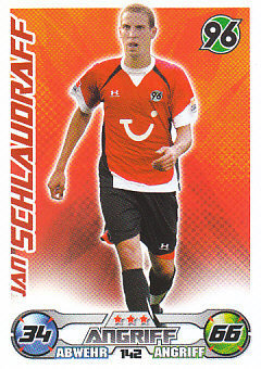 Jan Schlaudraff Hannover 96 2009/10 Topps MA Bundesliga #142